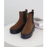 驚異の0.8kg軽量＆走れる！サイドゴア厚底プラットフォームショートブーツ | futier land | 詳細画像44 