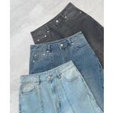 立体感のあるデニムカーブパンツ | futier land | 詳細画像34 