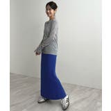 着る毛布+3℃の温かさ。裏起毛ニットロングスカート | futier land | 詳細画像24