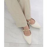 ひときわ輝く足元のワンポイント。メタルモチーフストラップパンプス | futier land | 詳細画像10 