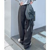 楽して可愛い万能パンツ。タフタワイドカーブパンツ | futier land | 詳細画像18 