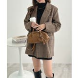 オンでもオフでも頼れる一枚。ツイード袖ボタンテーラードジャケット | futier land | 詳細画像17