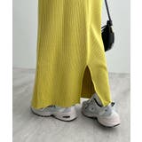 便利なポケット付き！リブロングタイトスカート | futier land | 詳細画像52 