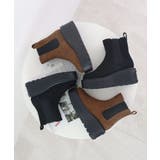 驚異の0.8kg軽量＆走れる！サイドゴア厚底プラットフォームショートブーツ | futier land | 詳細画像47 