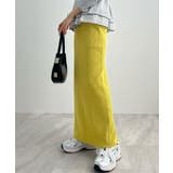 便利なポケット付き！リブロングタイトスカート | futier land | 詳細画像51 