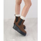 驚異の0.8kg軽量＆走れる！サイドゴア厚底プラットフォームショートブーツ | futier land | 詳細画像39 