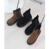 驚異の0.8kg軽量＆走れる！サイドゴア厚底プラットフォームショートブーツ | futier land | 詳細画像46 