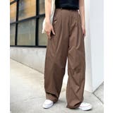 楽して可愛い万能パンツ。タフタワイドカーブパンツ | futier land | 詳細画像30 