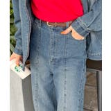 立体感のあるデニムカーブパンツ | futier land | 詳細画像18 