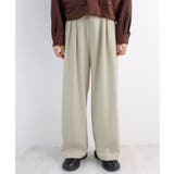 ゆるっと楽ちん。ツータックワイドストレートスラックス/ロング丈 | futier land | 詳細画像20 