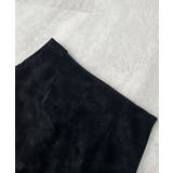 上品な質感が魅力。フェイクスエードナロースカート | futier land | 詳細画像28