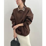 オトナ配色カラー。リンキングスウェットプルオーバー | futier land | 詳細画像14 