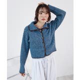 《ABYS》着こなし自在！配色ボーダーニットトップス | futier land | 詳細画像11 