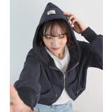 《ABYS》クロップド丈が相性抜群◎ダブルジップショート丈パーカー  | futier land | 詳細画像21 