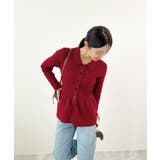 春新色追加！上品な大人へ。ペプラムリブニット | futier land | 詳細画像43 