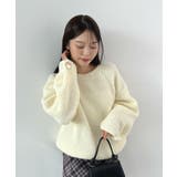 上品溢れるアクセント。袖ボタンKNIT | futier land | 詳細画像14 