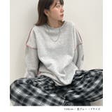 オトナ配色カラー。リンキングスウェットプルオーバー | futier land | 詳細画像10 
