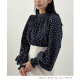 裏起毛あたたかい。ハイネックバルーンスリーブブラウス | futier land | 詳細画像9 