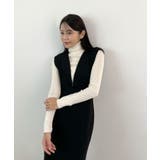 抜かりない360度美シルエット。サイドタックマーメイドワンピース | futier land | 詳細画像26 