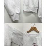 コンパクトで今っぽい。短丈ロゴスウェット | futier land | 詳細画像9 