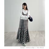 秋ムード高まる。チェックキャミOP | futier land | 詳細画像6 