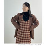 秋ムード高まる。チェックキャミOP | futier land | 詳細画像7 