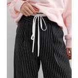 《ABYSアビス》チラ見せお洒落!レイヤード風ストライプパンツ | futier land | 詳細画像27