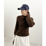 ふっくらふんわり暖かい。ボトルネックバルーン袖ニットプルオーバー | futier land | 詳細画像31 