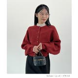 ふんわり袖でこなれ感アップ。バルーンスリーブモヘアニットカーディガン | futier land | 詳細画像8 