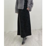 上品な質感が魅力。フェイクスエードナロースカート | futier land | 詳細画像10