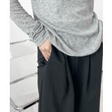 ラフだけど上品。タックスウェットパンツ | futier land | 詳細画像11 