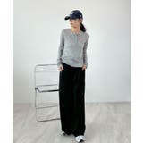 ラフだけど上品。タックスウェットパンツ | futier land | 詳細画像15 