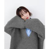 《ABYS》アルパカタッチ襟付きキーネックプルオーバー | futier land | 詳細画像28 