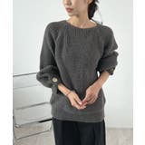 上品溢れるアクセント。袖ボタンKNIT | futier land | 詳細画像22 