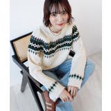 《ABYS》季節感たっぷりの定番ニット。ノルディック柄ニットプルオーバー | futier land | 詳細画像14