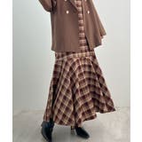 秋ムード高まる。チェックキャミOP | futier land | 詳細画像13 