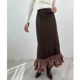 動きに華やぎを添える。ティアードフリルヘムスカート | futier land | 詳細画像23 