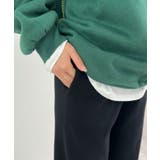 暖かい裾調整可能な2WAY。リラックスドロストニットパンツ | futier land | 詳細画像15