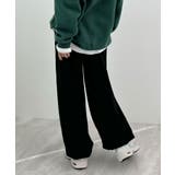 暖かい裾調整可能な2WAY。リラックスドロストニットパンツ | futier land | 詳細画像17