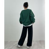 暖かい裾調整可能な2WAY。リラックスドロストニットパンツ | futier land | 詳細画像18