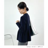 春新色追加！上品な大人へ。ペプラムリブニット | futier land | 詳細画像8 