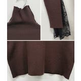 ふとした仕草まで美しく。袖レースリブKNIT | futier land | 詳細画像9 