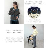大人上品な配色。襟付きニットアウター | futier land | 詳細画像4