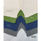 バックスリットオーバーニット | futier land | 詳細画像3 