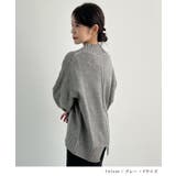 バックスリットオーバーニット | futier land | 詳細画像9 