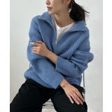 ジップで魅せるこなれニット。ハーフジップニットプルオーバー | futier land | 詳細画像12