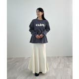 裾のフリルが映える！CLEFSロゴフリルスウェット | futier land | 詳細画像25 