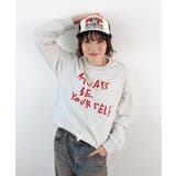 《ABYS》カジュアルに映える。配色ロゴプリント裏毛スウエット | futier land | 詳細画像12 