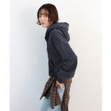 《ABYS》クロップド丈が相性抜群◎ダブルジップショート丈パーカー  | futier land | 詳細画像29 