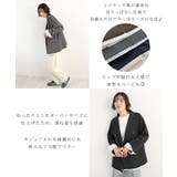 オーバーサイズ×レイヤードで旬を纏う。レイヤードダブルテーラードジャケット | futier land | 詳細画像4 